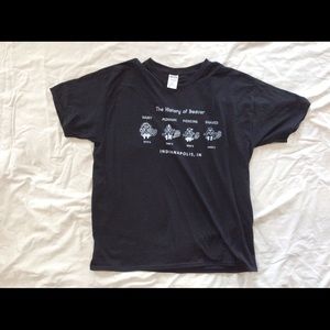 Black Angry Beaver Saloon t-Shirt